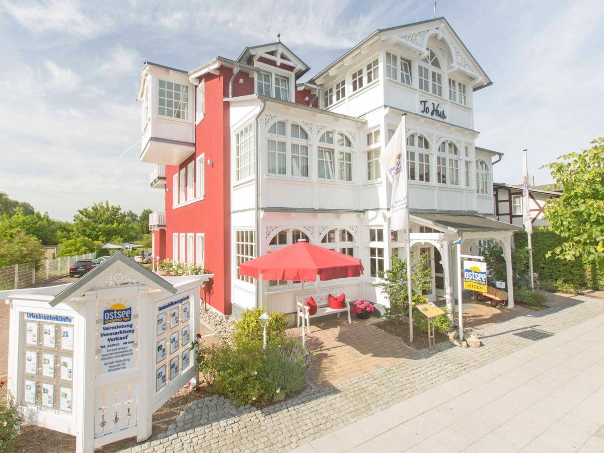 Villa "To Hus" In Sellin - Appartement 02 Mit Kamin Und Balkon Экстерьер фото